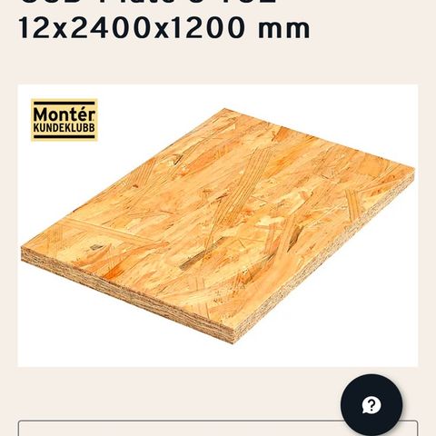 Osb plater 120 x2400