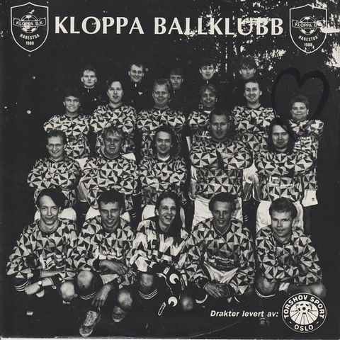 Kloppa Ballklubb " Kloppa-Sangen / Busstur " Single selges for kr.25