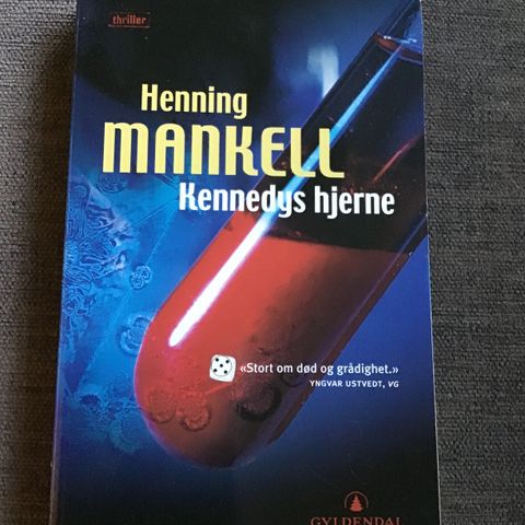 Pocketbok: Henning Mankell, Kennedys hjerne