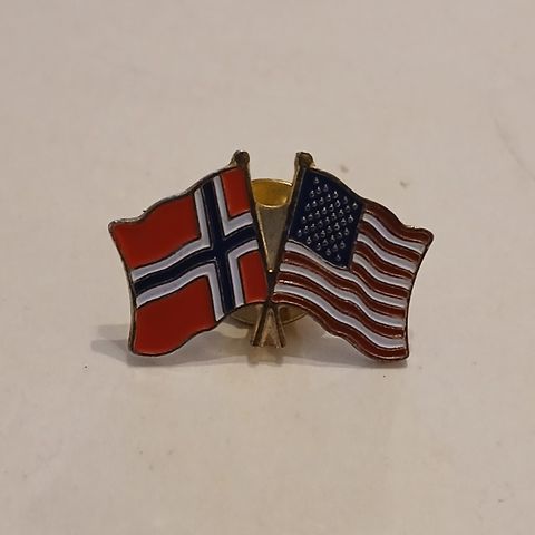 Norge / USA - Pins