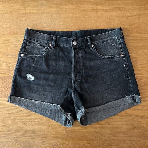 Denim shorts (Str. 46) fra H&M