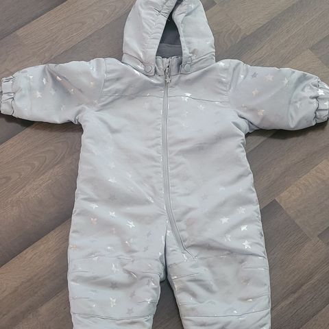 Parkdress med fleece til baby