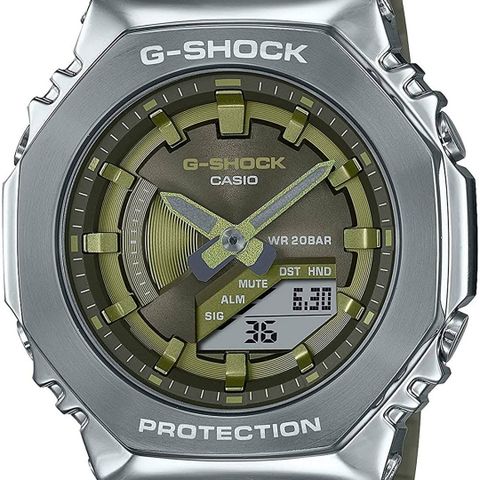 Casio G-Shock GM-S2100-3AER unisex/dameklokke