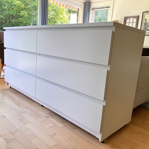 Malm IKEA 6 skuffer