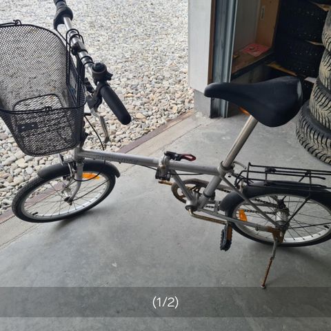 Sammenleggbare  2stk sykler neobike