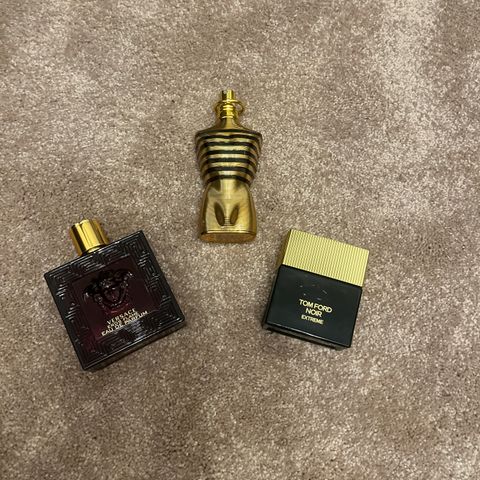 BYTTER  Jean Paul Gaulteir Elixir / Versace Eros Flame / Tom Ford Noir Extreme