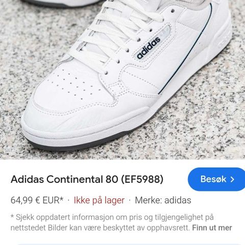 Adidas sko 41,5