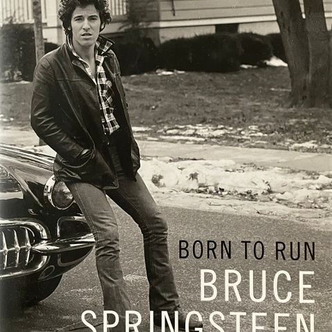 Bruce Springsteen Born to run bok