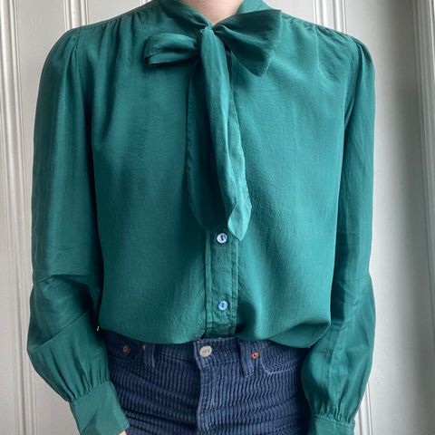 YSL Vintage Silk Blouse