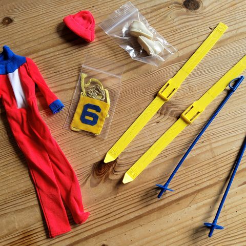 Vintage Barbie, olympisk outfit