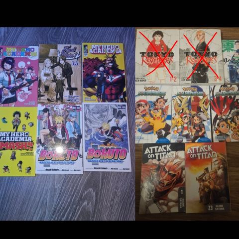 Diverse manga