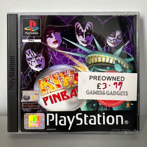 PlayStation spill: KISS Pinball