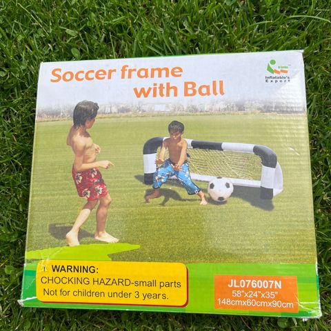 Soccer frame with Ball
