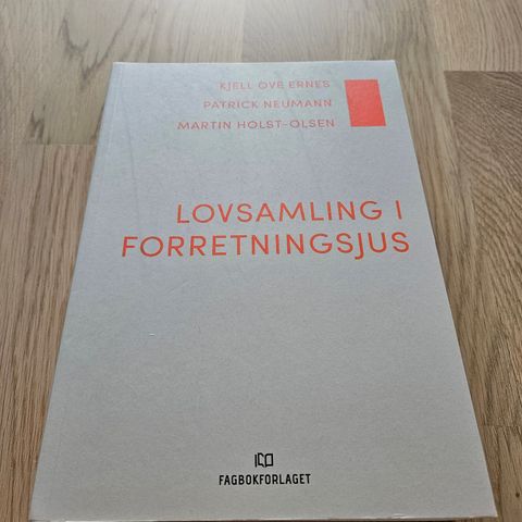 Lovsamling; Lovsamling i forretningsjus