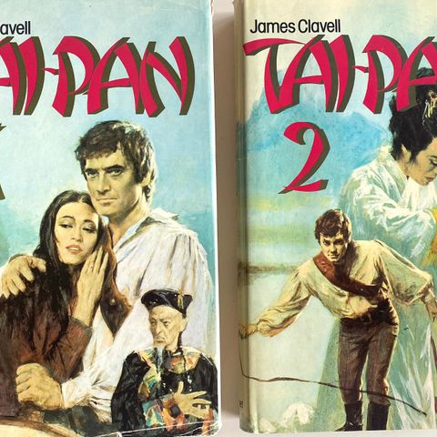 James Clavell: "Taipan Bind  1 og Bind 2"