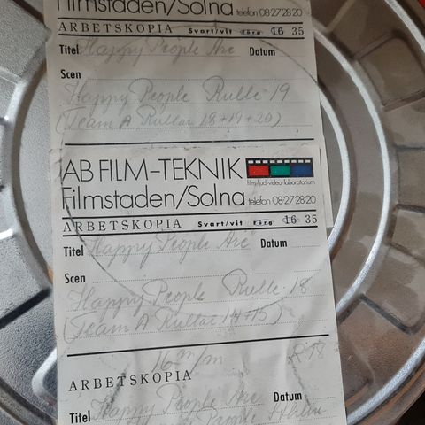 16 mm filmer