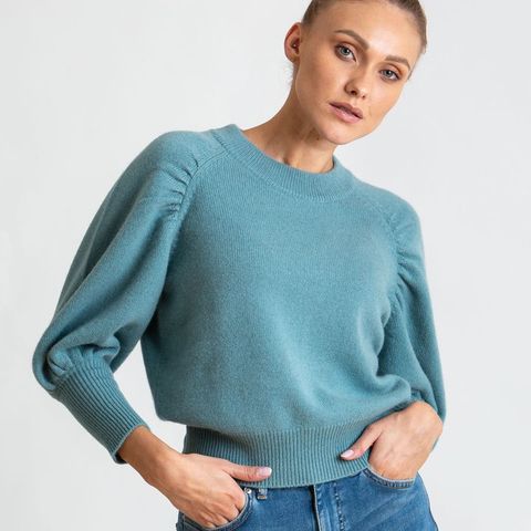Aurora Cashmere Sweater farge Artic