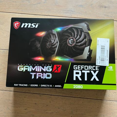 RÅ! MSI RTX 2080