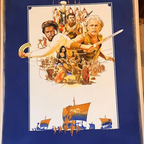 Original viking filmplakat kunstverk