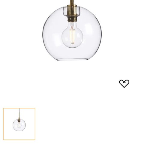 Gloria pendel / taklampe