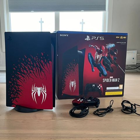 Special edition Play station 5. Spider man.