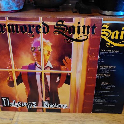 Armored Saint - Delirious Nomad LP 80s heavy metal