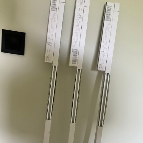 IKEA gardinskinne med tilbehør