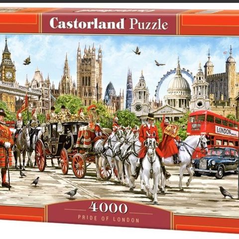 Castorland puzzle 4000 brikker