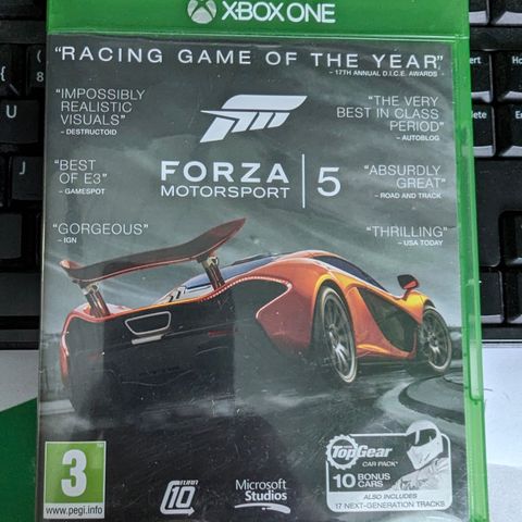 Forza Motorsport 5 med Top Gear biler og 6 med Anniversary car pack