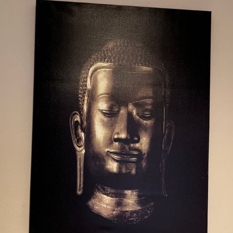 Buddha bilde på lerret