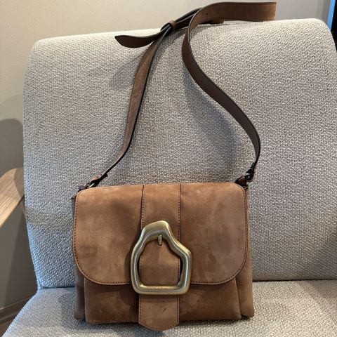 Cala Jade NAMI Almond Nubuck Shoulder bag