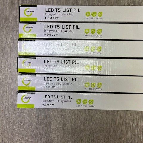 Namron LED T5 List