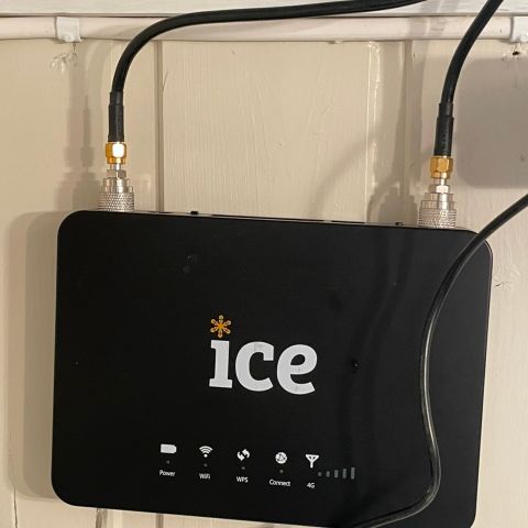 4G-antenne og nytt ICE-A1 modem