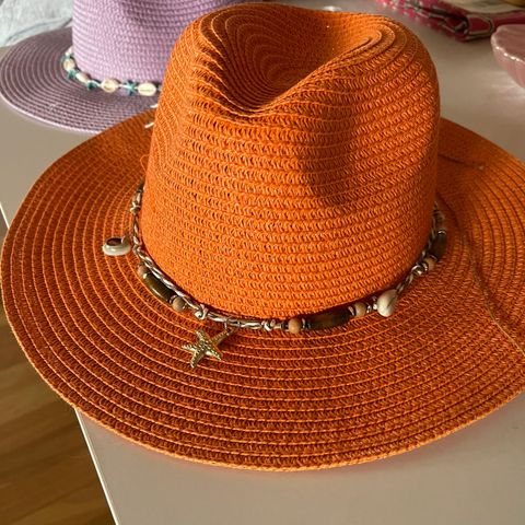 Solhatt oransje