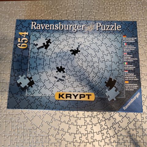 Ravensburger puslespill krypt