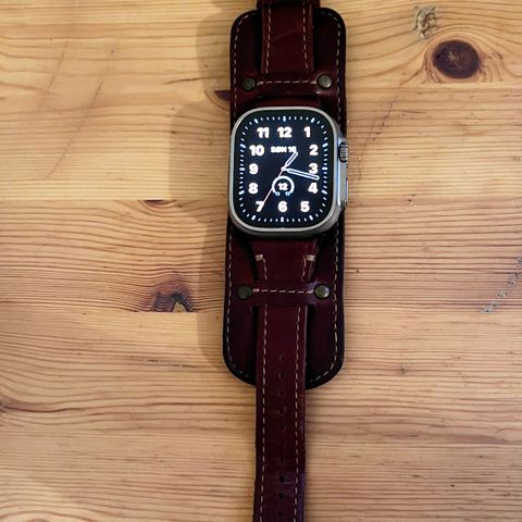 Pad and quill klokkereim til apple watch 8 passer til apple watch ultra også