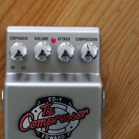 Lite brukt Compressor pedal fra Marshall – “Edward the compressor”