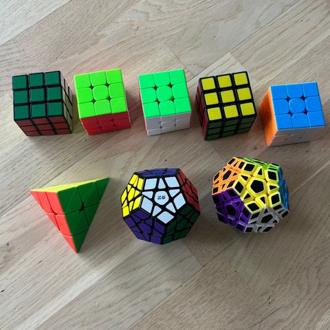 Rubiks kuber diverse størrelser