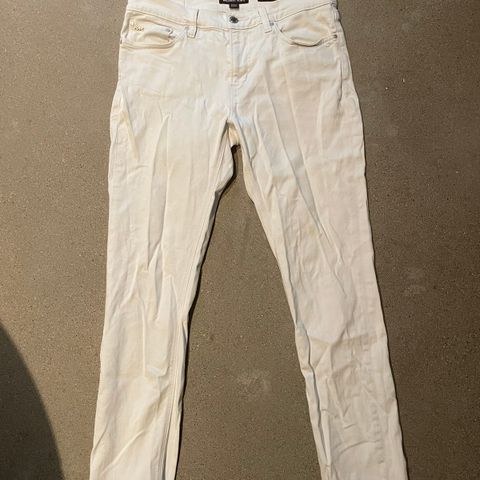 Michael Kors Hvit Jeans - Str. 32/32