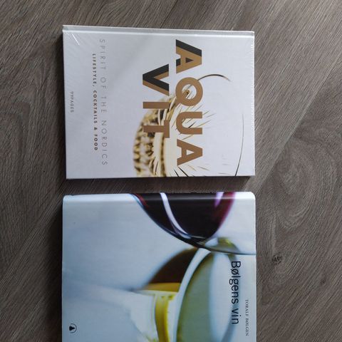 Aquavit og boken Bølgens vin