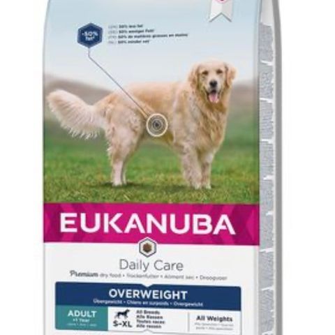 Hundemat Eukanuba 12 kg overweight