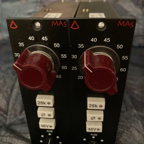 KUN EN IGJEN! Avedis MA5  Pris pr stk! Avedis MA5 Neve style preamp