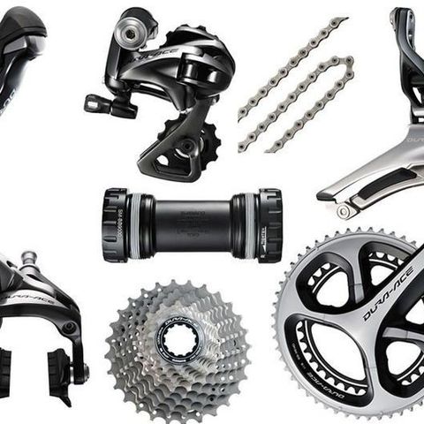 Noen som selger Shimano dura ace/ultegra/105 deler til en grei pris?