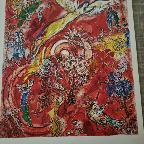Marc Chagall litografi