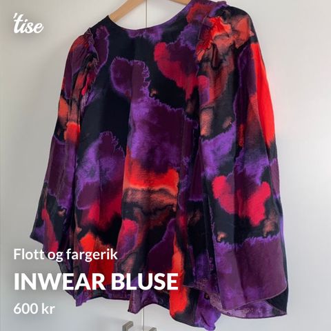 InWear bluse - supersprek!