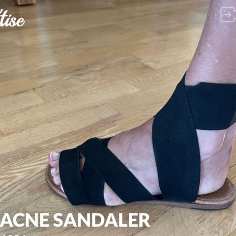 Acne sandaler str 38
