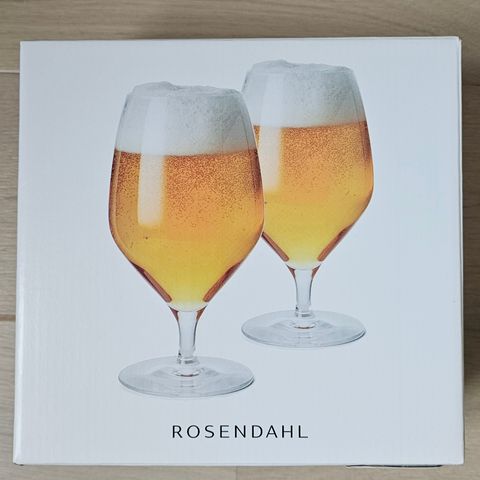 2pk Rosendahl ølglass