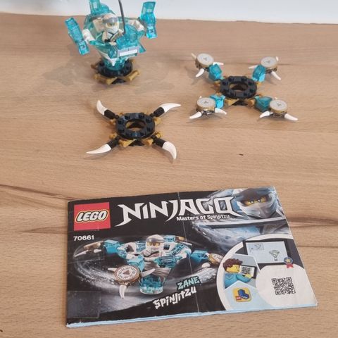 Komplett Lego Ninjago 70661 Spinjitzu Zane