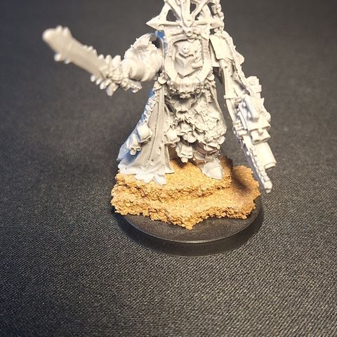 Chaos Lord i Terminator armor, gammel modell