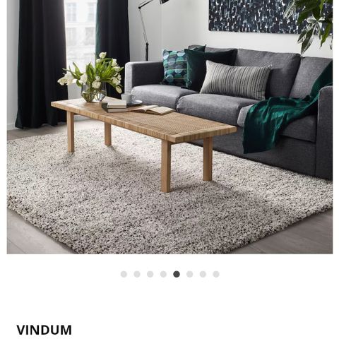 Vindum teppe fra ikea